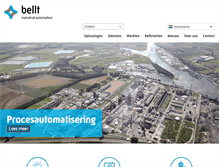 Tablet Screenshot of bellt.nl